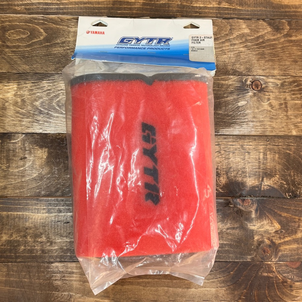 Yamaha GYTR 2-Stage Foam Air Filter 2HC-E41C0-V0 2016-2017 YXZ1000R Red NEW